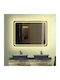 SteweHome Badezimmerspiegel Led 100x75cm