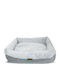 Pets Collection Hundebett Couch Grau 80x68cm