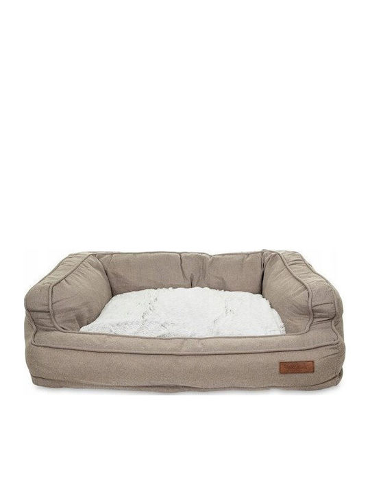 Pets Collection Hundebett Couch Braun 70x50cm