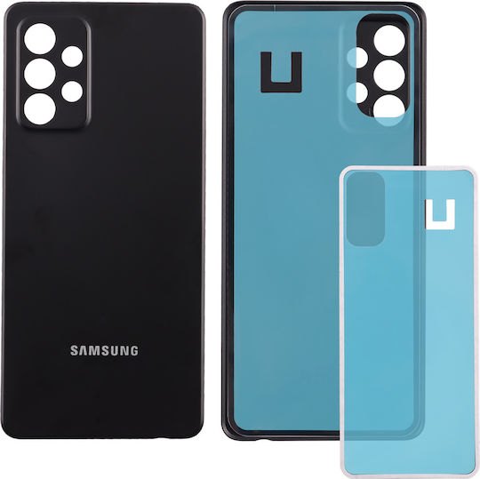 Samsung A52s A528 Mobile Phone Replacement Cover + Waterproof Film Black 3p