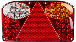 LED Трейлър Задна Светлина 12-24v 23.5x13.5 Cm Лява Триъгълен Рефлектор