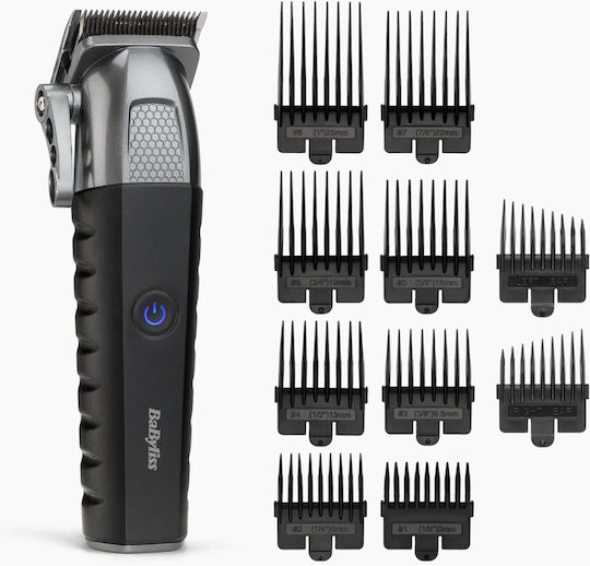 Babyliss Precision Pro Επαναφορτιζόμενη Κουρευτική Μηχανή Γκρι E815E