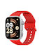Xiaomi Band 10 Pro Redmi Watch 6 5 Monochrome Vertical Striped Silicone Buckle Red