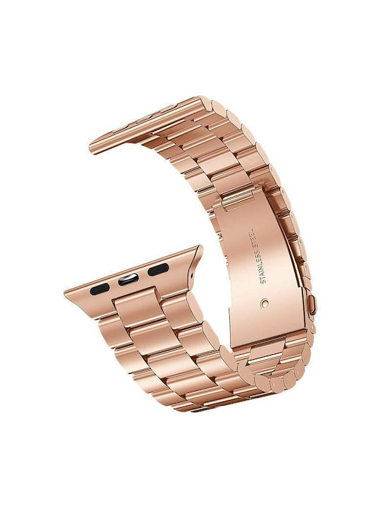 Orso Wearable Strap Stainless Steel Rose Gold Apple Watch 38/40/41/42mm