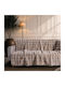 Teoran Haaland Armchair Throw Fur 180x150cm Beige