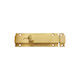 Türgriff Flacher Messing 100mm Gold Metalor 530...