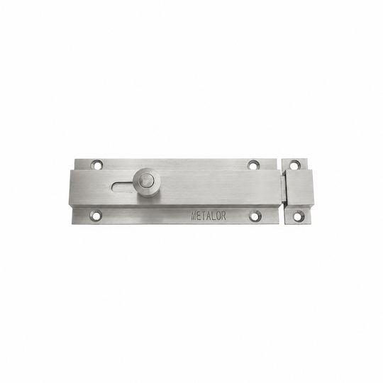 Plattener Türgriff Aus Messing 60mm Matt Nickel Metalor 530-8006
