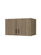 Megapap Rectangular Loft Closet from Chipboard Walnut 100x60cm GP028-0123,3