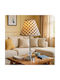 Crystal Table Lamp for E27 Fitting with Grey Shade and Silver Base