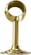 Brass Support Pipe Ø35 Straight 10cm Gold Metalor 075-1001