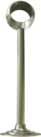 Support Brass Tube Ø35 Straight 21cm Matte Nickel Metalor 075-8021