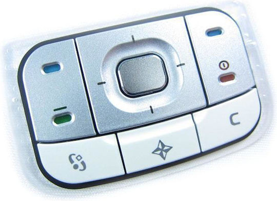 Nokia 6110nav Функционална Клавиатура Бял Оригинал