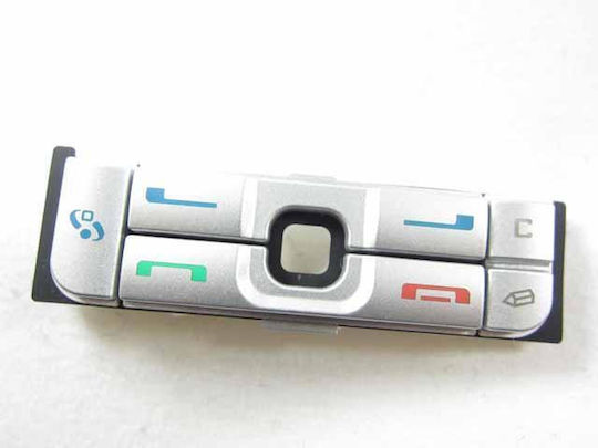 Nokia 3250 Клавиатура Функция Сребрист Оригинал