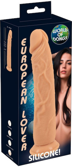You2Toys European Lover Dildo realist cu ventuză roz