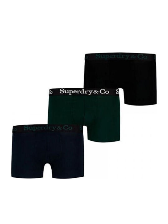 Superdry Ανδρικά Μποξεράκια Black/navy/enamel G...