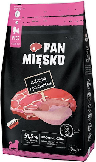 Pan Miesko Ξηρά Τροφή Γάτας με Ορτύκι 3kg