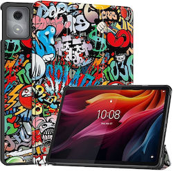 Калъф Книга Tri-fold Стойка Lenovo Tab K11 Plus Графити Калъф Книга Tri-fold Стойка Lenovo Tab K11 Plus Графити