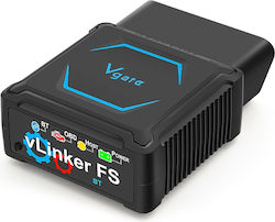 Vgate Vlinker Fs Bluetooth OBD2 – Adaptor de diagnostic auto profesional Compatibil cu iOS Android Windows Suportă FORScan Programare ECU Protocoale MS-CAN Vgate Vlinker Fs Bluetooth OBD2 – Adaptor de diagnostic auto profesional Compatibil cu iOS Android Windows Suportă FORScan Programare ECU Protocoale MS-CAN
