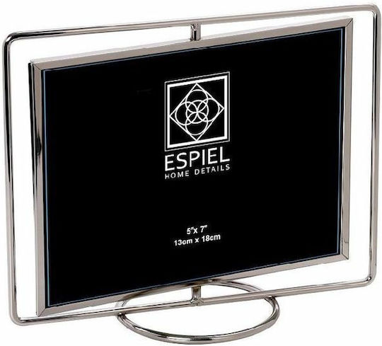 Espiel Κορνίζα με Ασημί Πλαίσιο Μεταλλική 15x20 Espiel Κορνίζα με Ασημί Πλαίσιο Μεταλλική 15x20