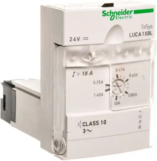 Schneider Elektrische Schalttafel-Zubehör 3-Pol Schütz Motorenschutz 0 35-1 4a 24v Dc Luca1xbl