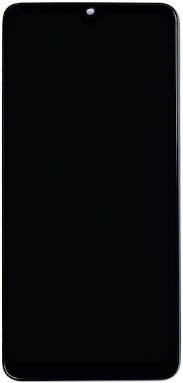 Kompatible LCD Ersatzbildschirm mit Touch-Mechanismus Samsung Galaxy A32 4G A325f mit Rahmen Schwarz