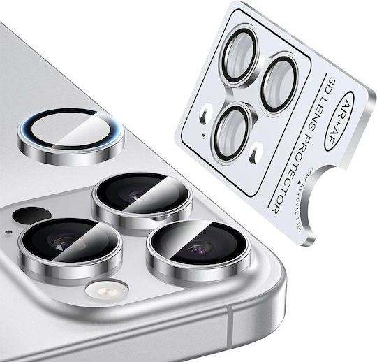 Nordic Metallkameralinse Für Apple iPhone 18 Pro / 18 Pro Max Silber