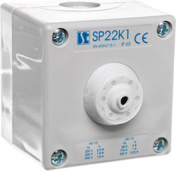 Spamel Πλήρες Κουτί 1 Οπής Χωρίς Εξοπλισμό Sp22k1\00 Spamel Πλήρες Κουτί 1 Οπής Χωρίς Εξοπλισμό Sp22k1\00