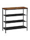 Stoff Schuhorganisator 75x30x91cm