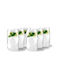 Vialli Design Geo Set Beer Glasses Coffee Freddo Glass 400ml 6 Pieces