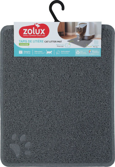 Zolux Сиво Подово Изтривалка За Котешка Тоалетна 37x45cm 1бр