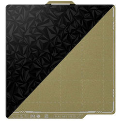Biqu Panda Textured Pei X Smooth Peo Double-sided Magnetic Sheet Bambu Lab P1 X1 A1 Printers 257x257mm