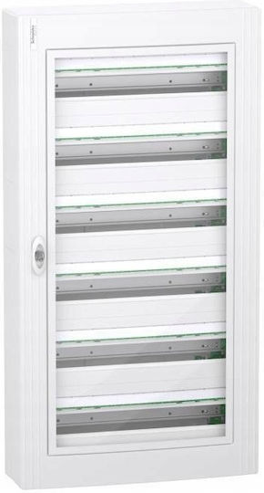 Schneider Electric Wall Mounted Fuse Box, 6 Rows, 24 Elements W570xH300xD115mm