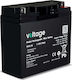 Voltage UPS-Batterie mit Gewicht 18Ah und Spannung 12V