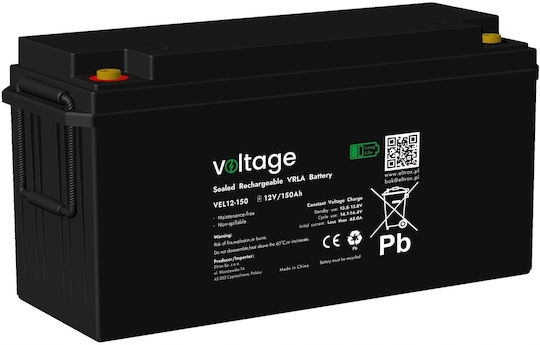 Voltage UPS-Batterie mit Gewicht 150Ah und Spannung 12V