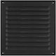 Awenta Lüftungsgitter 15x15cm Quadratisch mit Sieb