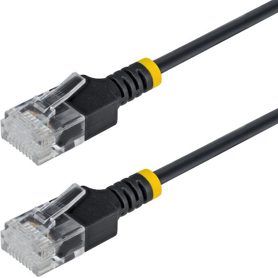 StarTech U/UTP Cat.6a (Gigabit) Καλώδιο Δικτύου Ethernet 4m Μαύρο