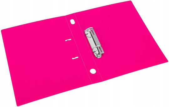 Deli Arc Ring Binders 4/30 for A4 Paper Pink 1pc