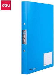 Deli Deli Bogen Ringordner 4/30 Für A4 Papier Blau 1Stück Deli Deli Bogen Ringordner 4/30 Für A4 Papier Blau 1Stück