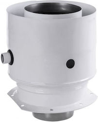 Spiroflex 60/100 Αντάπτορας T Συλλέκτη Συμπυκνωμάτων Λευκόςadapter Redukc Z Odsk.termet