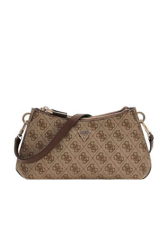 Guess Latte Logo Women's Handbag / Crossbody Beige