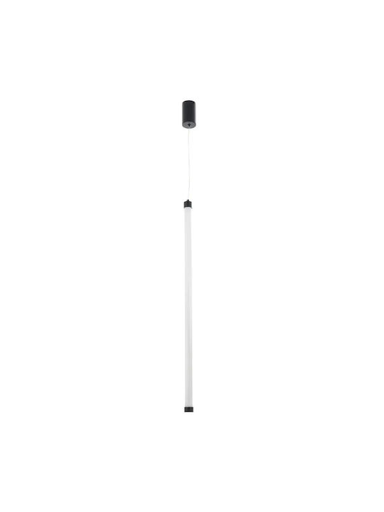 LED 18W Висящо Таванно Осветително Тяло Черно LED