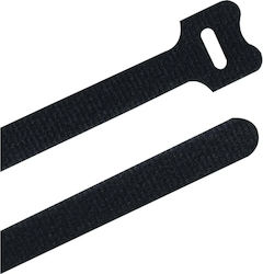 EM Group EM Group Velcro Kabelbinder 12.5mm in Schwarz Farbe (10 Stück)