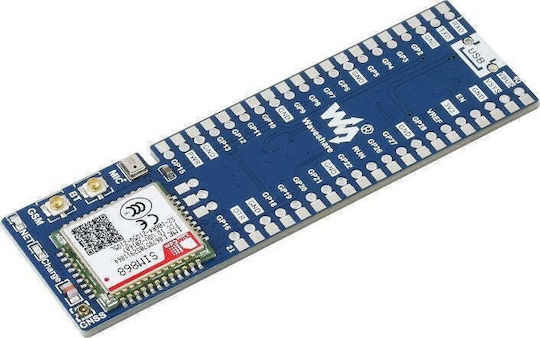 Waveshare Sim868 Gsm Gprs Gnss + Bluetooth Модул За Комуникация Raspberry Pi Pico 20268 Wsr-20092