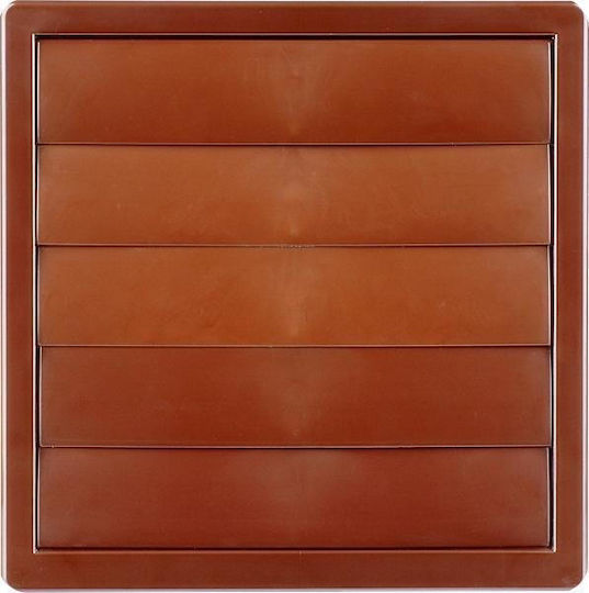 AirRoxy Περσίδα Εξαερισμού 17.2x12.5cm Τετράγωνη Βαρύτητας