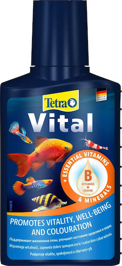 Tetra Tetra Vital 100 Ml Витаминен Препарат Риби Растения За Аквариум