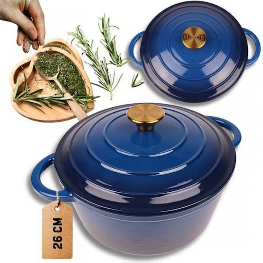 Atusa Плитка тенджера от чугун 5lt / 26cm