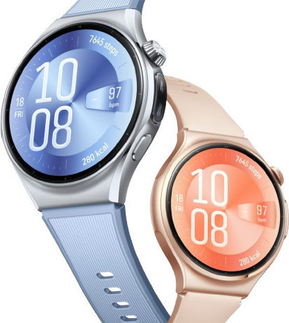 Huawei Watch 6 Stainless Steel 46mm Αδιάβροχο με Παλμογράφο
