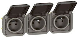 Legrand Plexo Dreifach Steckdose Legrand Plexo Dreifach Steckdose