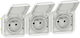 Legrand Triple Walled Power Socket White