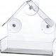 Garden&fun Transparent Acrylic Bird Feeder Window 14.8x6.7x15.5cm Suction Cups